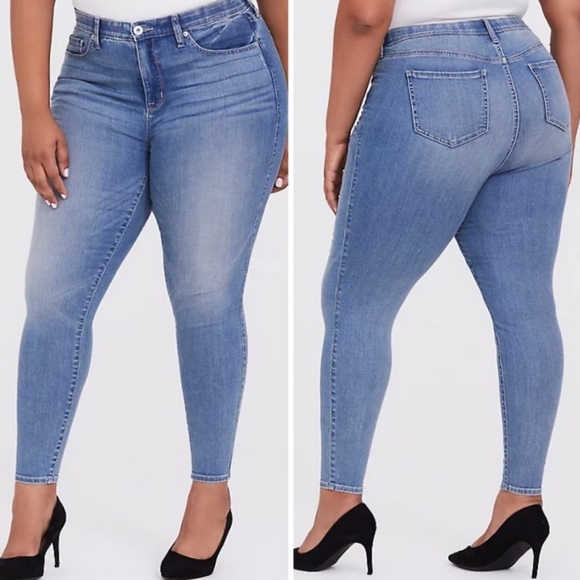torrid Denim - Torrid Sky High Skinny Jeans